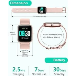 GRV Reloj inteligente para teléfonos iOS y Android_7