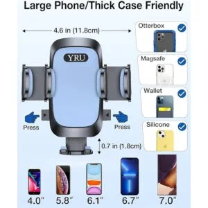 Duradero y estable Soporte para teléfono de automóvil_6