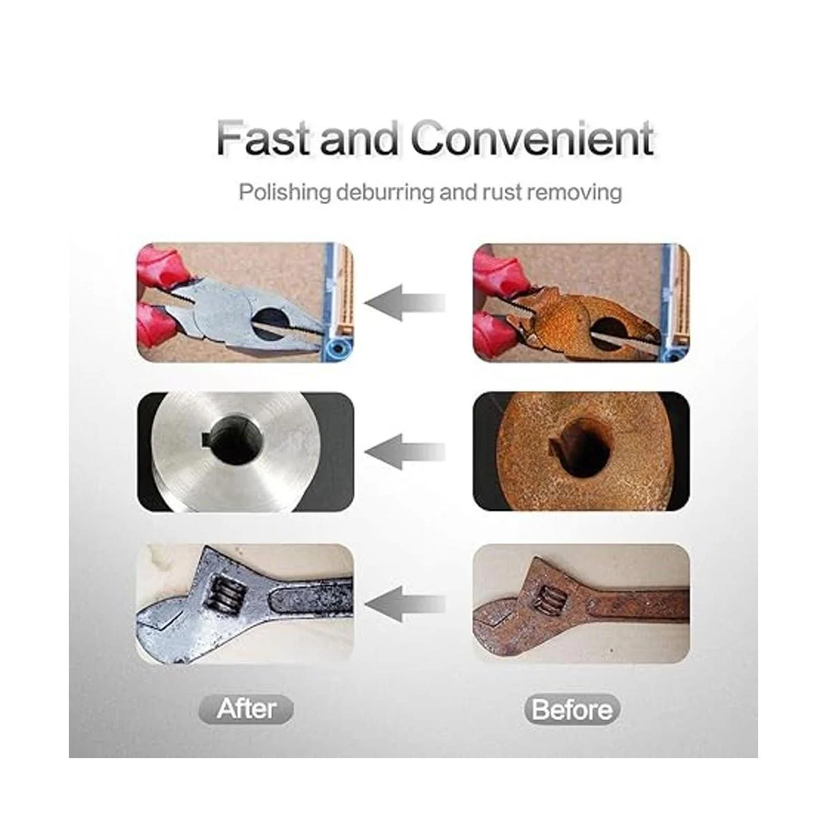 Tshya Disco de bloqueo de rollo 80 discos de lija de 2.0_6