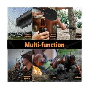 FLYEGO Pala plegable para campamento pala militar_5