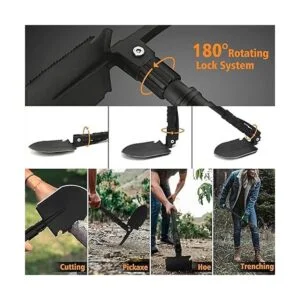 FLYEGO Pala plegable para campamento pala militar_2