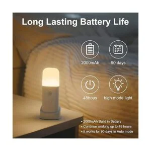 CREWEEL Luz nocturna con sensor de movimiento para_3