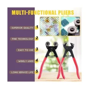 Swpeet Juego de 12 herramientas de mosaico con lima de_4