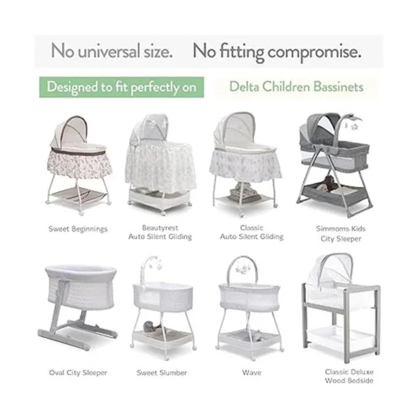 Sábanas bajeras para cuna Delta Children and Simmons_2