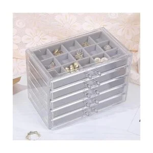 misaya Organizador de joyas con 5 cajones regalo de_2