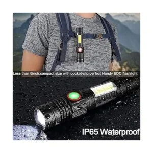 Linterna LED pequeña linterna táctica de 1000 lúmenes_5