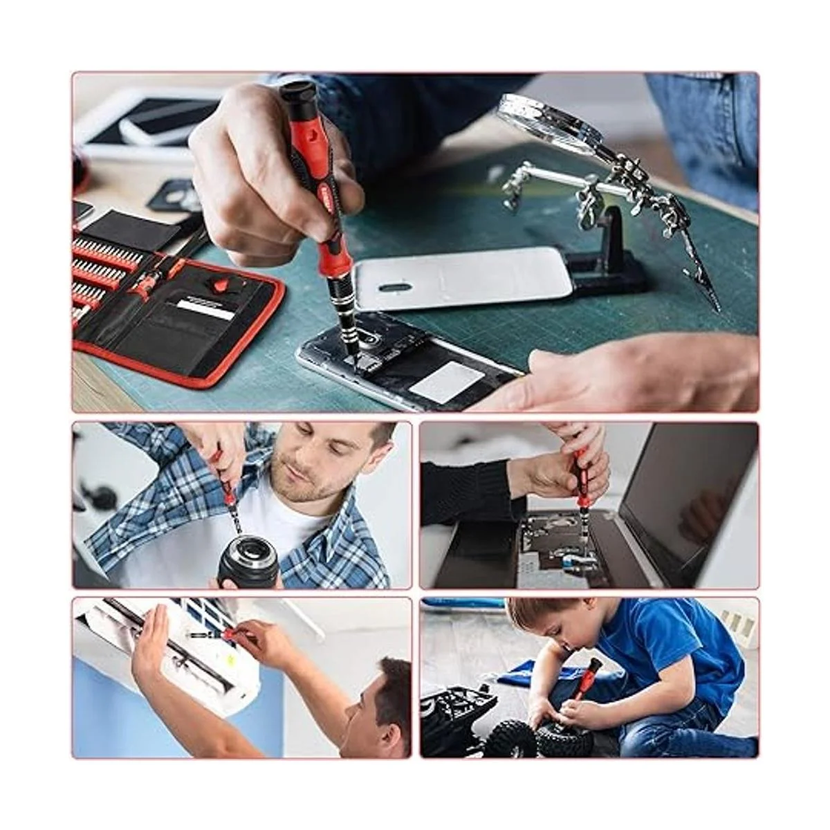 STREBITO Juego de destornilladores de precisión_6