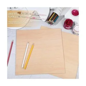 Fabbay 20 hojas de madera de tilo hojas de madera fina_7