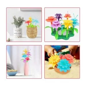 CENOVE Juguetes de construcción de jardín de flores_6