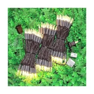 150 luces LED de Navidad blancas cálidas cadena de_4