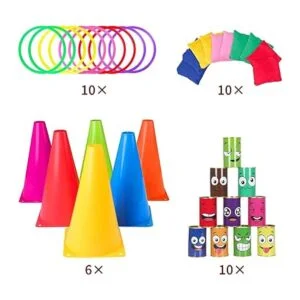 Waenerec Juego combinado de 36 piezas de juegos de_6