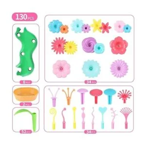 CENOVE Juguetes de construcción de jardín de flores_4