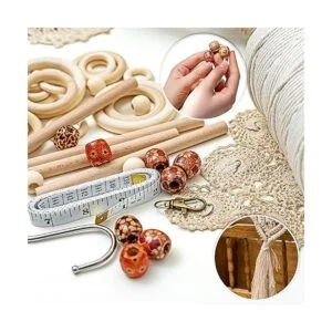 Kit de macramé Juego de 227 piezas de macramé para_4