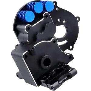 CrazyHobby Caja de cambios de aluminio con placa de motor_3