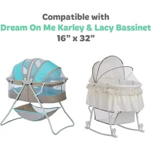 Sábanas de cuna para Dream on Me Karley and Lacy Sábanas_2