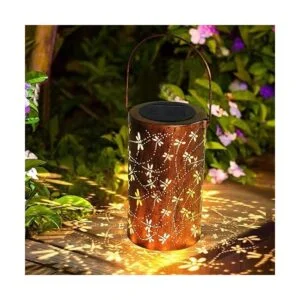 Faroles solares colgantes para exteriores libélula_2