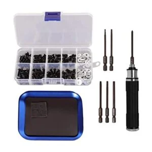 WEISHUJI Kit de 340 tornillos a control remoto kit de_1