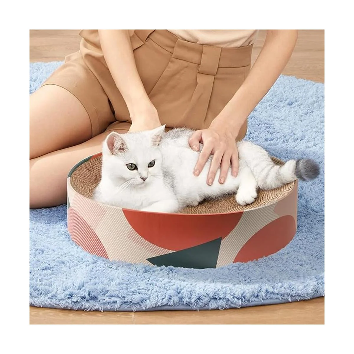 ComSaf MSBC Rascador de gato de cartón corrugado_6