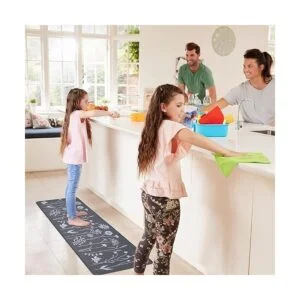 Rempry Juego de 2 alfombras de cocina y tapetes acolchados_2