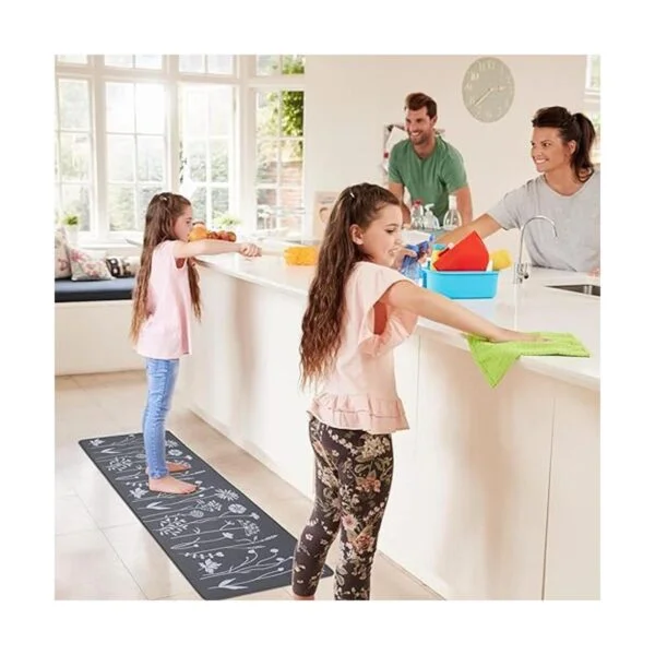 Rempry Juego de 2 alfombras de cocina y tapetes acolchados_2