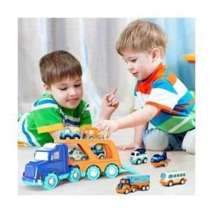 Paquete de 9 juguetes para autos para niños y niñas de 2_6