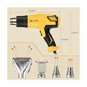 SainSmart Pistola de calor de 1800 W con ajuste de_4