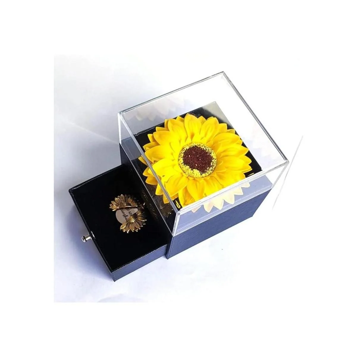 Regalos de girasol artificial para mujeres ella hija_5