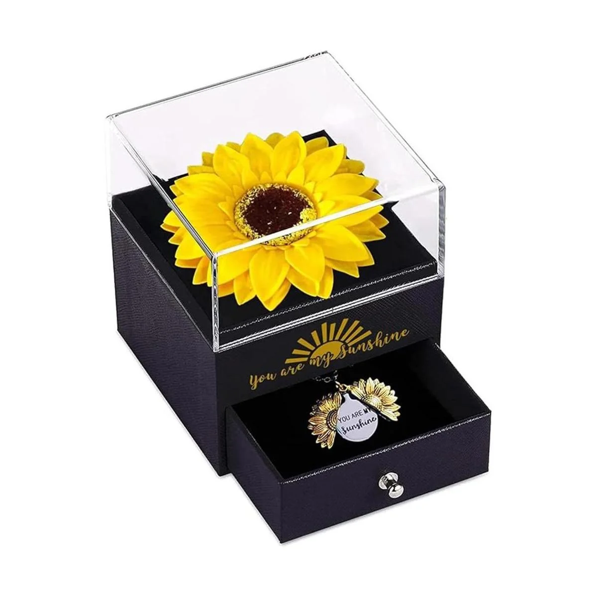 Regalos de girasol artificial para mujeres ella hija_7