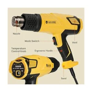 SainSmart Pistola de calor de 1800 W con ajuste de_2