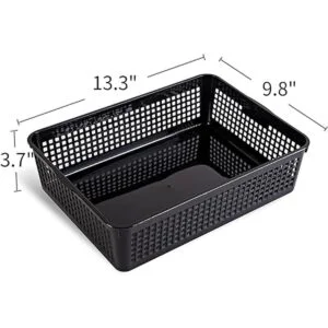 Eslite Cesta de almacenamiento de plástico tamaño A4_2
