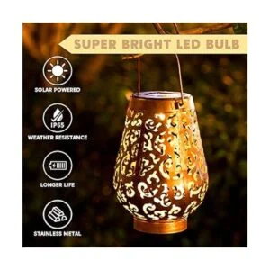 JOIEDOMI Paquete de 2 luces solares colgantes para_4