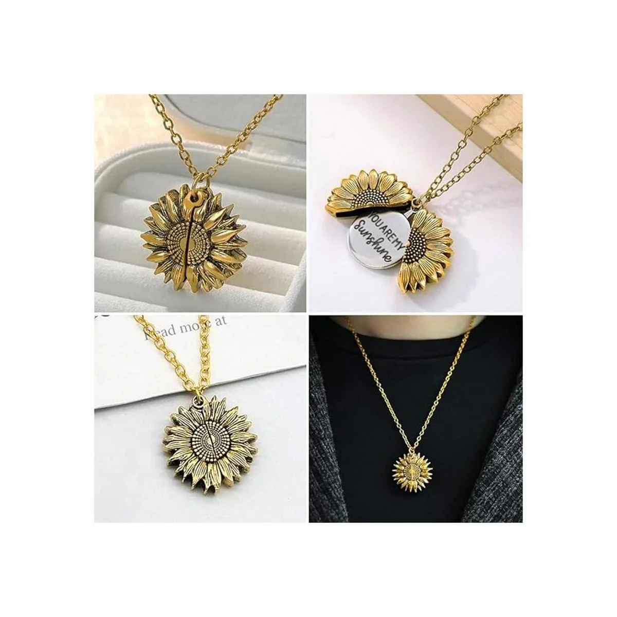 Regalos de girasol artificial para mujeres ella hija_4