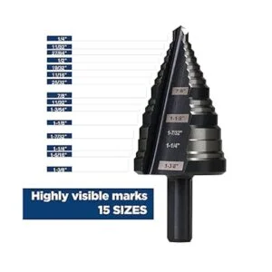 SHARPTOOL Broca HSS de 14 a 138 pulgadas para metal_4