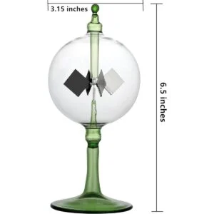 Yiluren Solar Crookes Radiómetro de vidrio Molino de_2