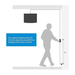 DEWENWILS Lámpara colgante enchufable lámpara colgante_5