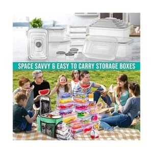 50 recipientes grandes de almacenamiento de alimentos con_4