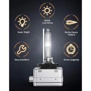 Nilight D3S HID Bombillas para faros delanteros_5