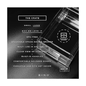 BINO Cajón de almacenamiento apilable Colección The_2