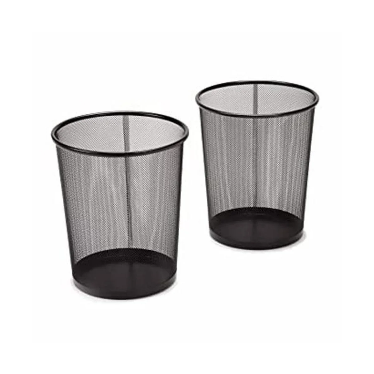 Seville Classics Bote de basura cilíndrico pequeño para el_1