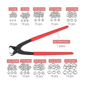 Alfykym 120 abrazaderas de manguera de oreja única de 6 a_2