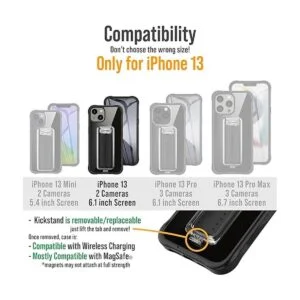 Scooch Funda para iPhone 13 con soporte agarre para_2