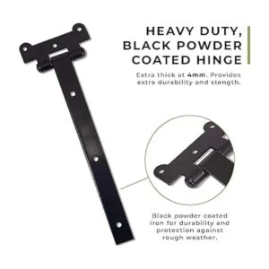 DIYWorld Bisagras de puerta negras 2 bisagras de puerta_2