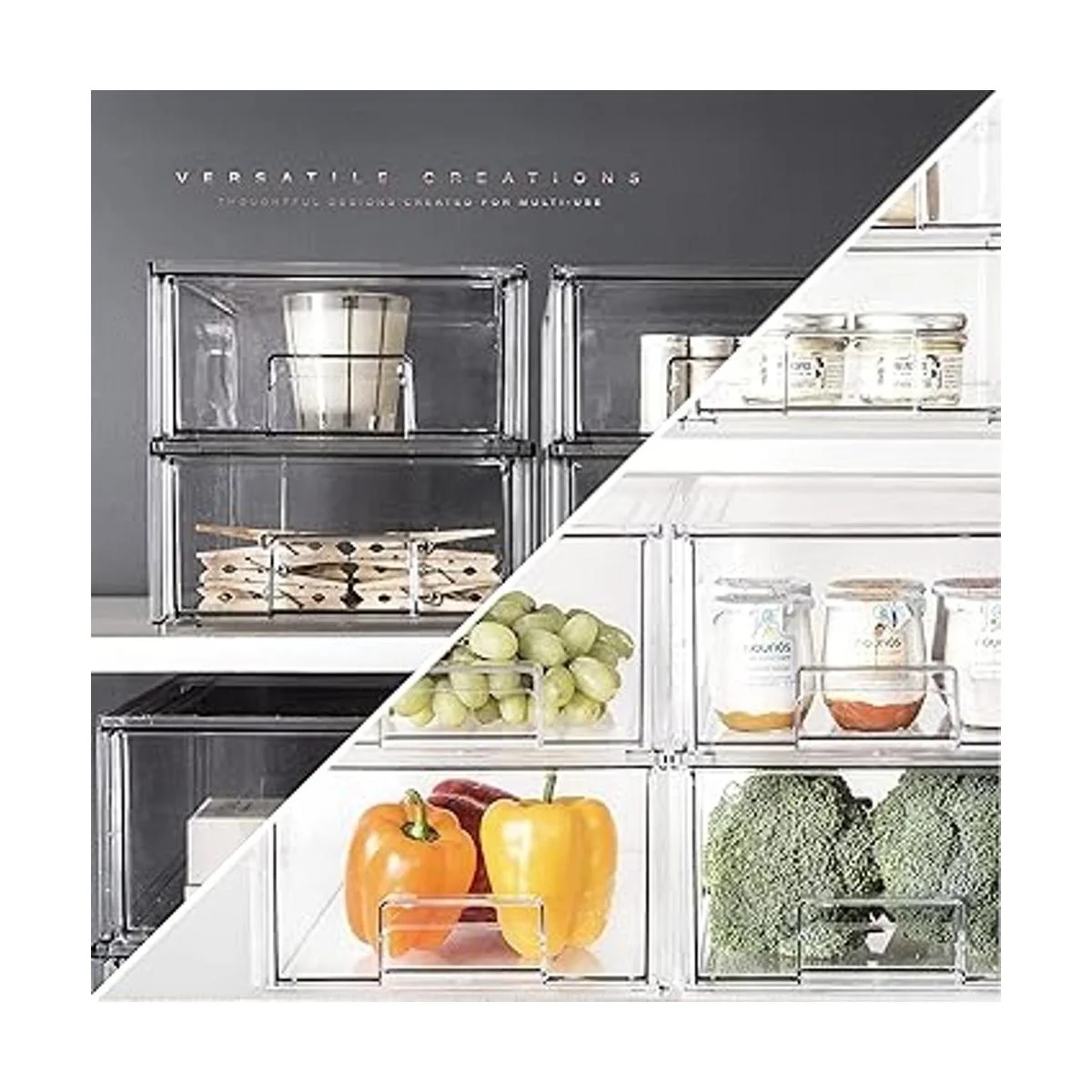 BINO Cajón de almacenamiento apilable Colección The_4