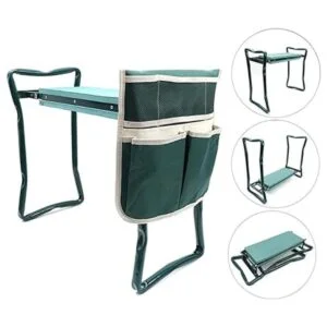 ChengHao Taburete de jardín plegable con bolsa de_2