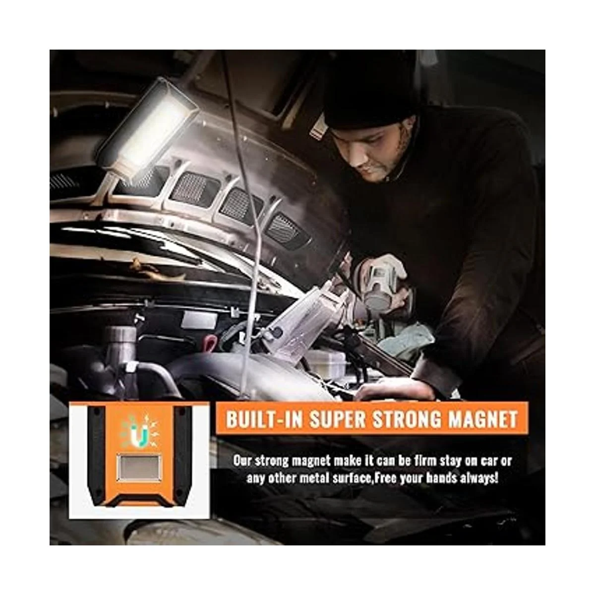 Paquete de 2 luces LED de trabajo de 40 W y 1600 LM luces_6