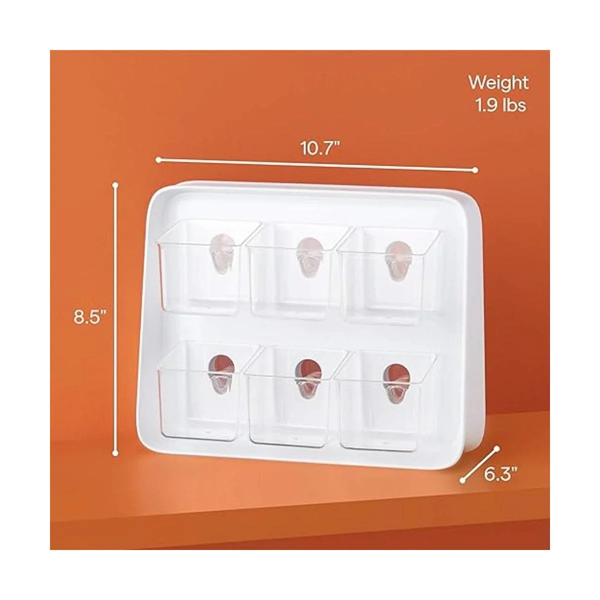 YouCopia Organizador de té TeaStand 120 bolsas_6