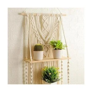 Estante colgante de pared para macramé estantes colgantes_3