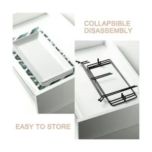 Gomakren Soporte para servir de 3 niveles platos de_6