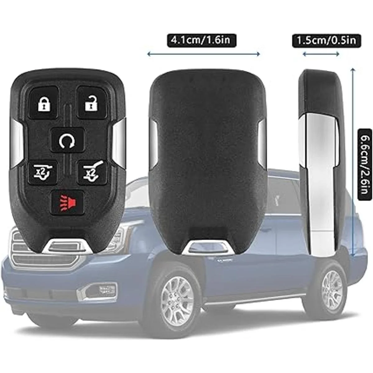 Reemplazo de FCCID HYQ1AA 315 MHz llavero de control_3