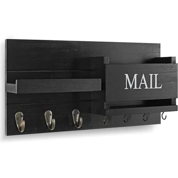 Lwenki Organizador de correo para montaje en pared_2